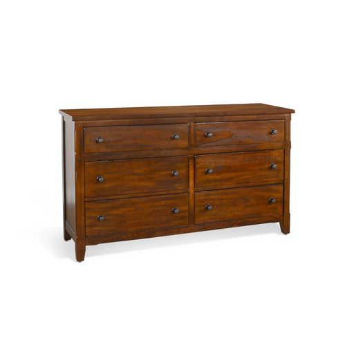 Sunny Designs Santa Fe Dresser Dark Chocolate - Bed & Sofa Hub