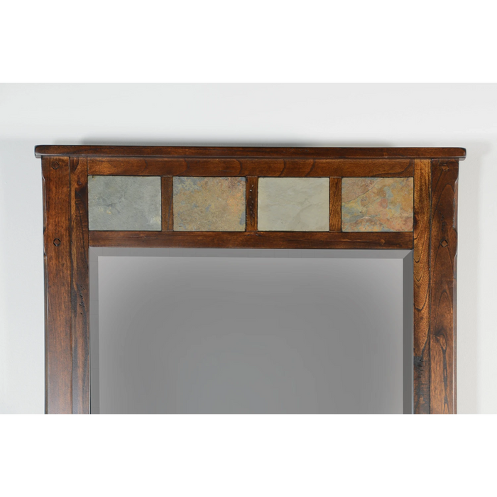 Sunny Designs Santa Fe Mirror Dark Chocolate - Bed & Sofa Hub