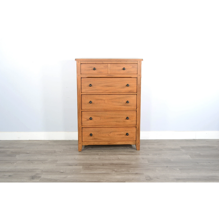 Sunny Designs Sedona Petite Wood Chest Rustic Oak - Bed & Sofa Hub