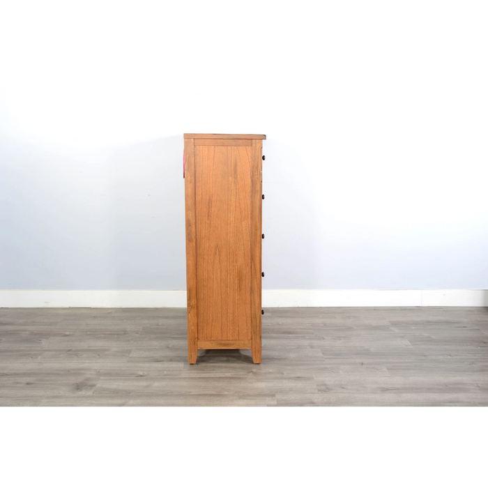 Sunny Designs Sedona Petite Wood Chest Rustic Oak - Bed & Sofa Hub