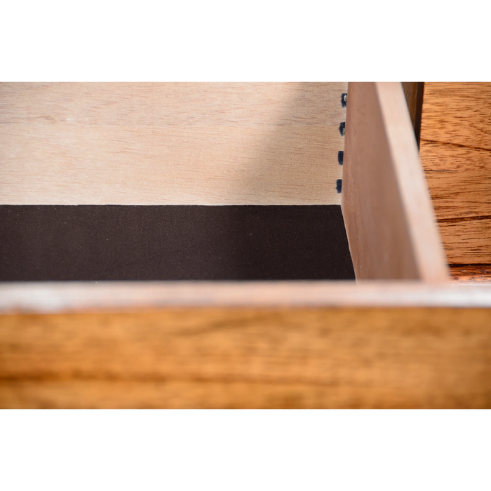 Sunny Designs American Modern 6 Drawer Dresser Cinnamon - Bed & Sofa Hub