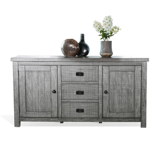Sunny Designs Dining Wood Buffet Alpine Grey - Bed & Sofa Hub