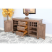 Sunny Designs Doe Valley 66" Buffet Cabinet Buckskin - Bed & Sofa Hub