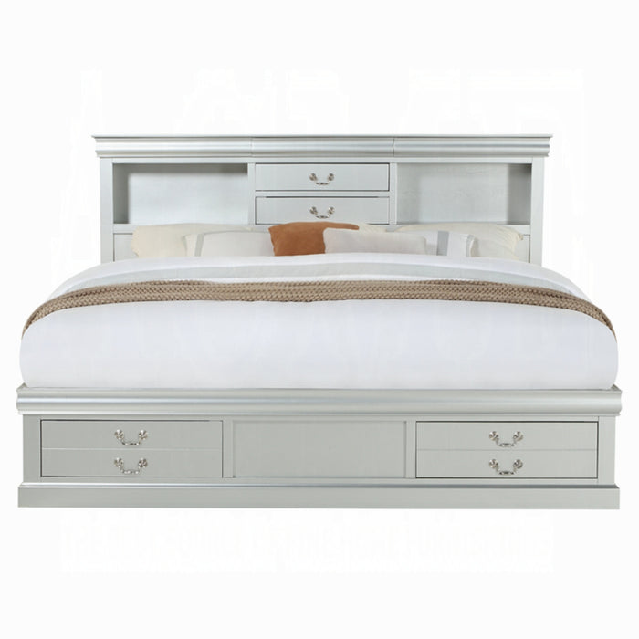 ACME Louis Philippe III Queen Bed W/Storage - Bed & Sofa Hub