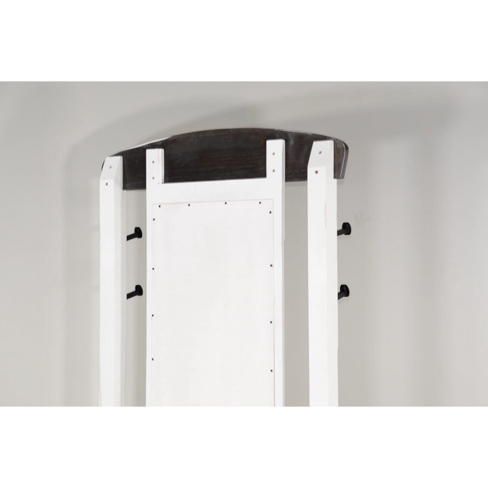 Sunny Designs 78" 4-hook Farmhouse Wood Hall Tree European Cottage - Bed & Sofa Hub