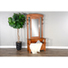 Sunny Designs 78" 4-hook Farmhouse Wood Hall Tree Rustic Oak - Bed & Sofa Hub