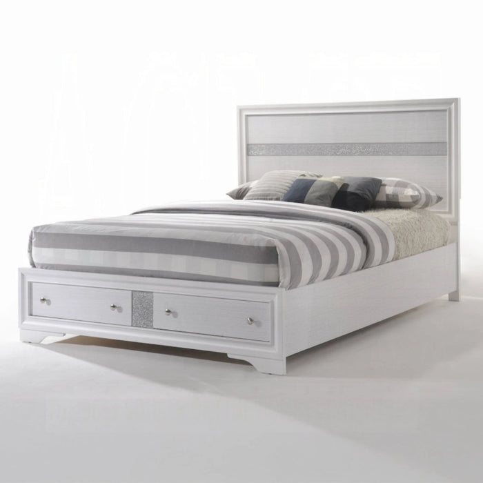 ACME Naima EK Bed W/Storage - Bed & Sofa Hub