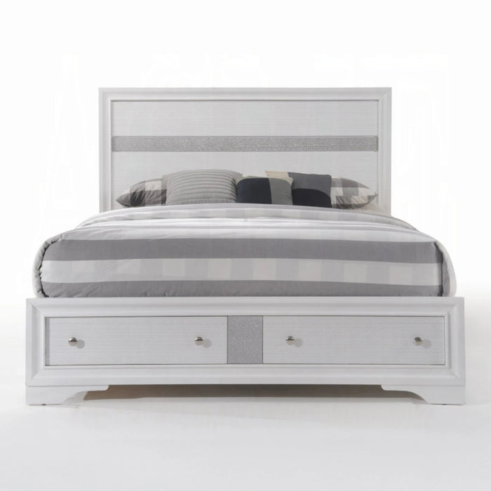 ACME Naima Queen Bed W/Storage - Bed & Sofa Hub