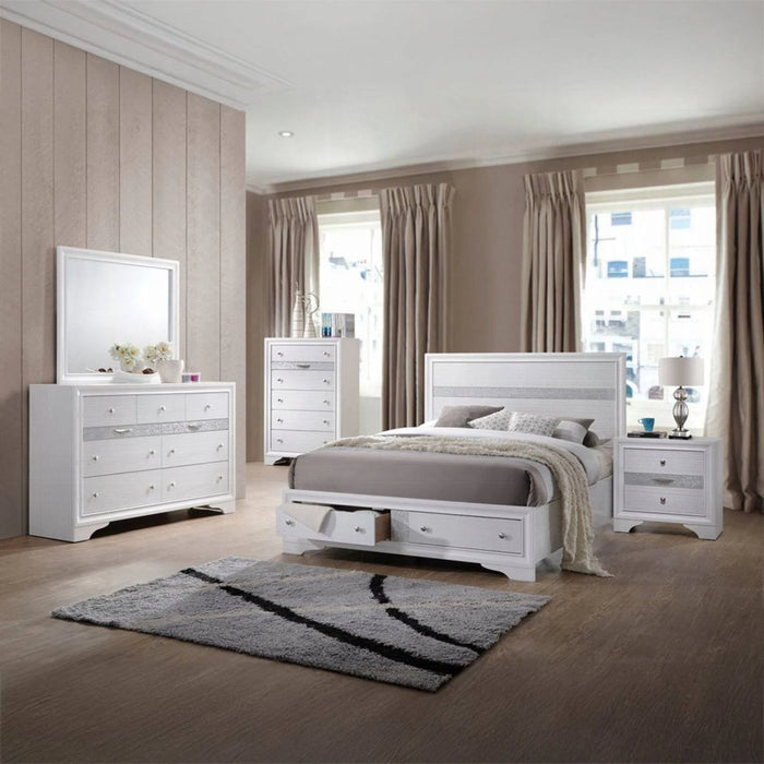 ACME Naima Queen Bed W/Storage - Bed & Sofa Hub