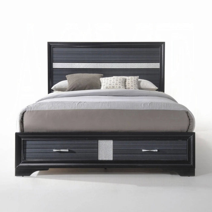 ACME Naima EK Bed W/Storage - Bed & Sofa Hub