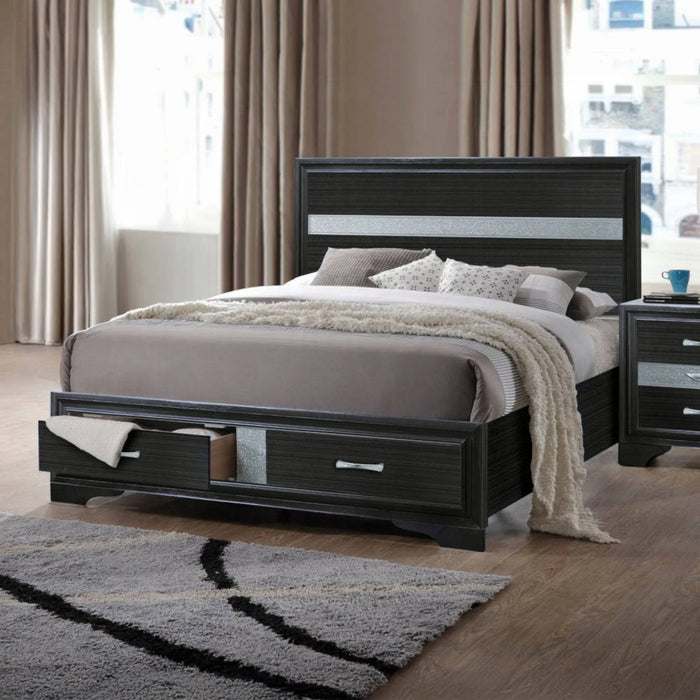 ACME Naima EK Bed W/Storage - Bed & Sofa Hub