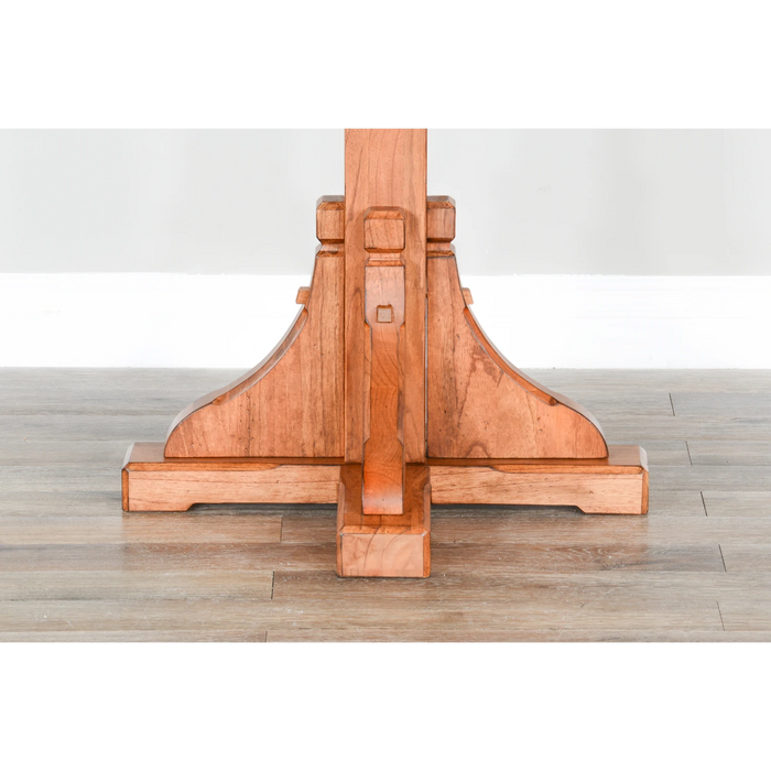 Sunny Designs Sedona 72" Freestanding Wood Hat Rack in Rustic Oak - Bed & Sofa Hub