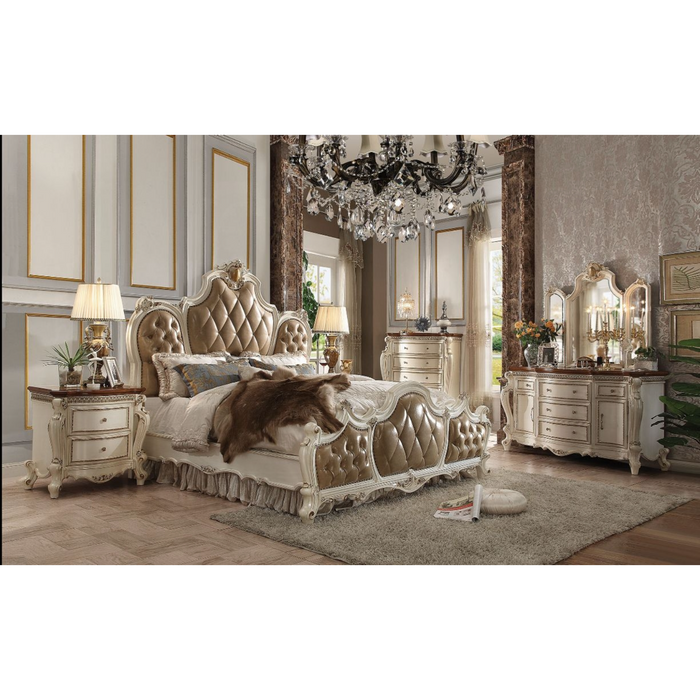 ACME Picardy Queen Bed - Bed & Sofa Hub