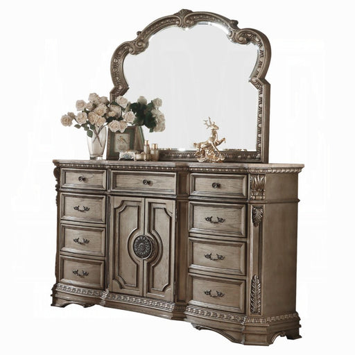ACME Northville Dresser W/Marble Top - Bed & Sofa Hub
