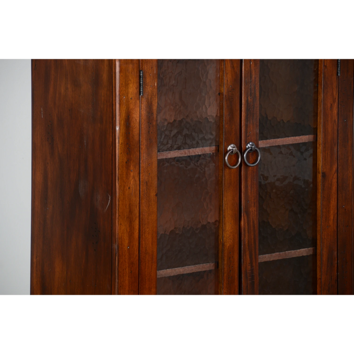 Sunny Designs Santa Fe 42" Traditional Wood Bookcase in Dark Chocolate - Bed & Sofa Hub