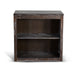 Sunny Designs Sofia 30" 2-shelf Farmhouse Wood Bookcase in Dark Brown European Dark - Bed & Sofa Hub