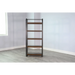 Sunny Designs Homestead Metal Frame Bookcase Tobacco Leaf - Bed & Sofa Hub