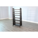 Sunny Designs  60" Mahogany Wood Folding Bookcase Black Walnut - Bed & Sofa Hub