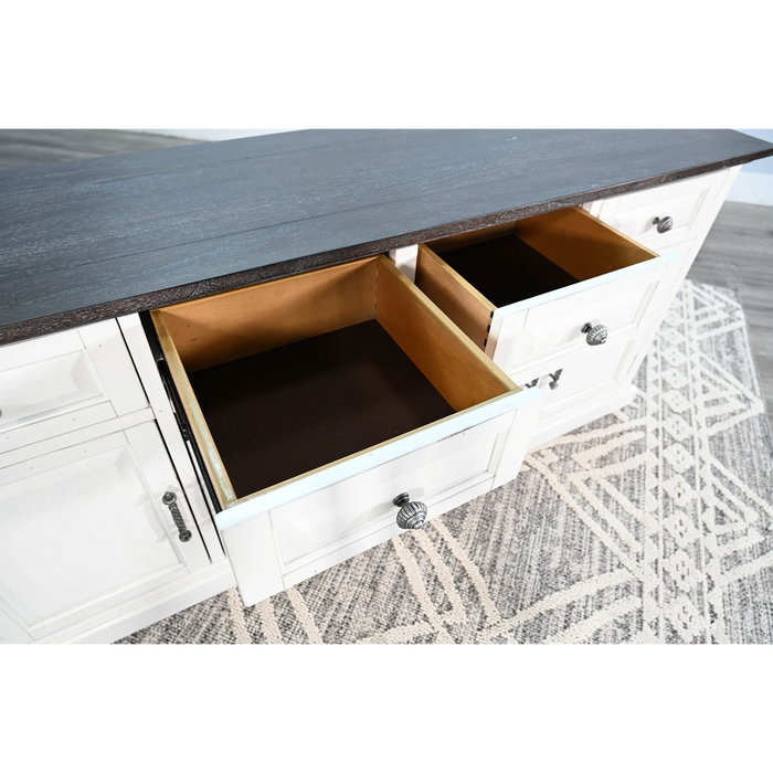 Sunny Designs Carriage House Credenza European Cottage - Bed & Sofa Hub