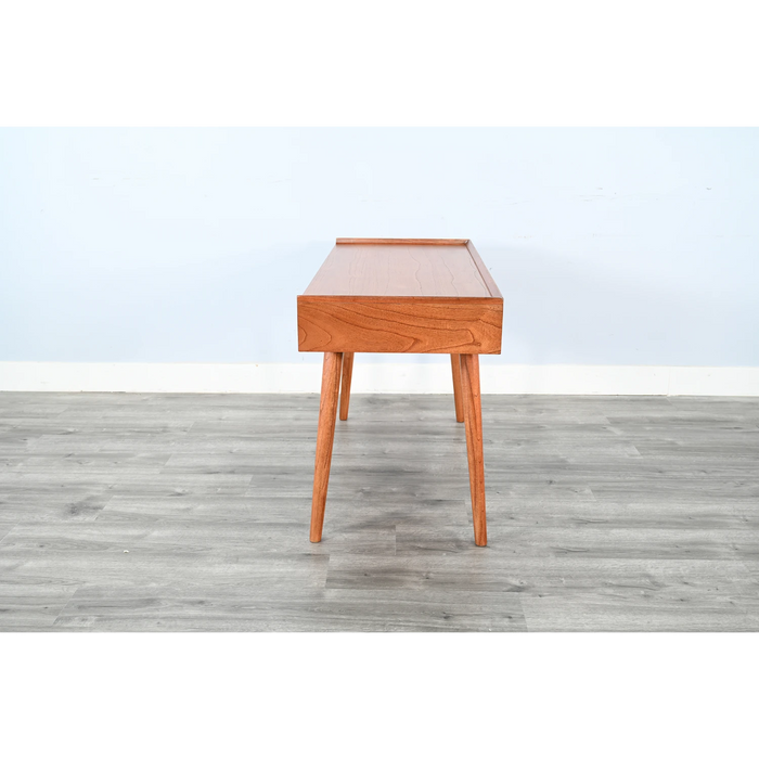 Sunny Designs 48" Mid-Century Desk Cinnamon - Bed & Sofa Hub