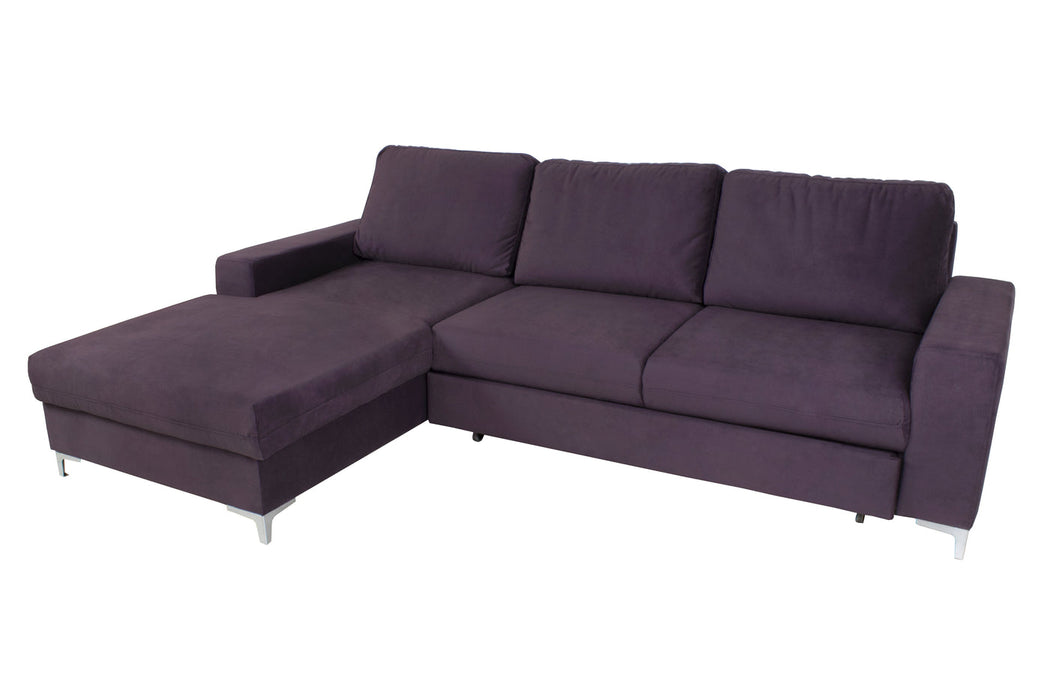 Maxima House Sleeper Sectional Sofa LENS with storage WN0015 - Bed & Sofa Hub