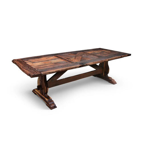 Maxima House ROLDVIN Solid Wood Dining Table - Bed & Sofa Hub