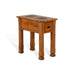Sunny Designs Sedona 15" Transitional Wood Chair Side Table in Rustic Oak - Bed & Sofa Hub