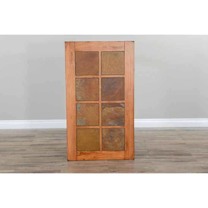 Sunny Designs Sedona 49" Transitional Wood Coffee Table in Rustic Oak - Bed & Sofa Hub