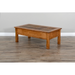 Sunny Designs Sedona 49" Transitional Wood Coffee Table in Rustic Oak - Bed & Sofa Hub
