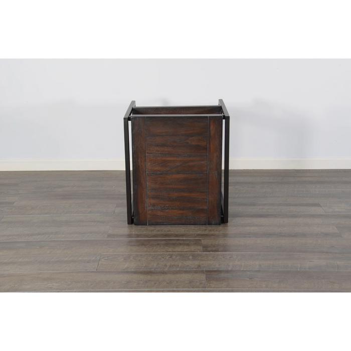 Sunny Designs French Metal Sled Base End Table French - Bed & Sofa Hub