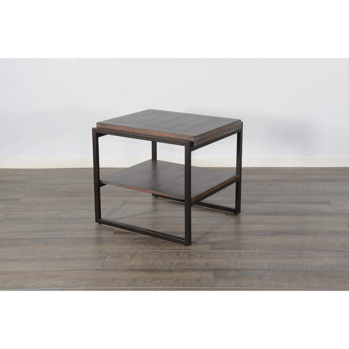 Sunny Designs French Metal Sled Base End Table French - Bed & Sofa Hub