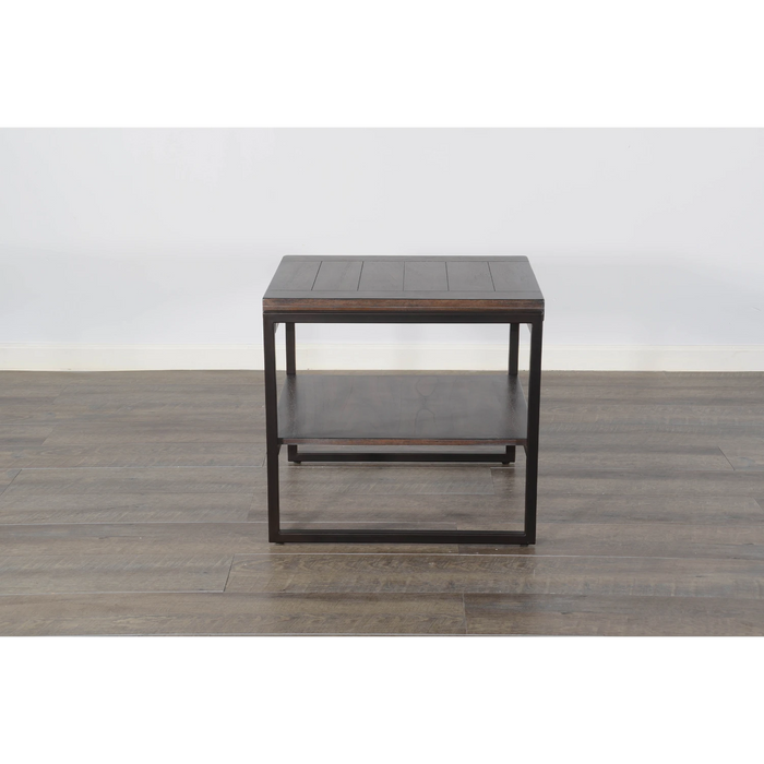 Sunny Designs French Metal Sled Base End Table French - Bed & Sofa Hub