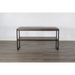 Sunny Designs French Metal Sled Base Sofa Table French - Bed & Sofa Hub