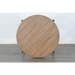 Sunny Designs Round 28" Distressed End Table Weathered Brown - Bed & Sofa Hub
