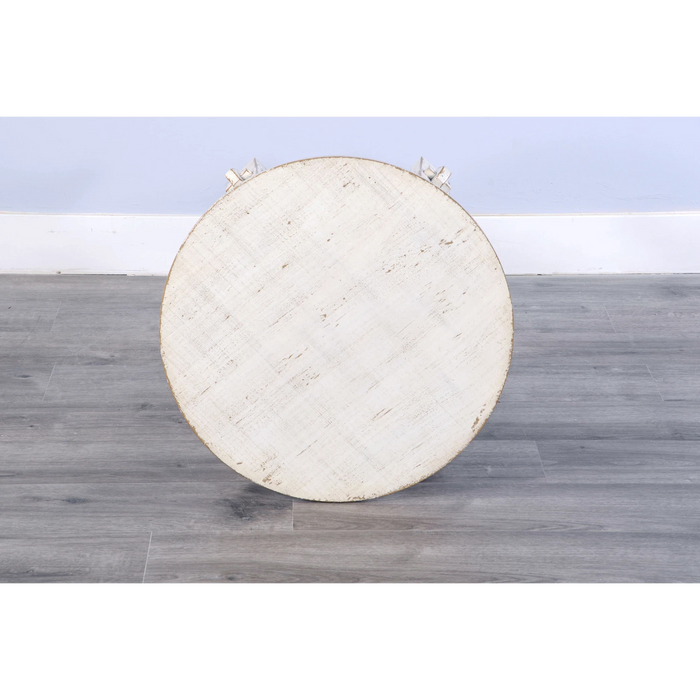 Sunny Designs End Table White Sand - Bed & Sofa Hub