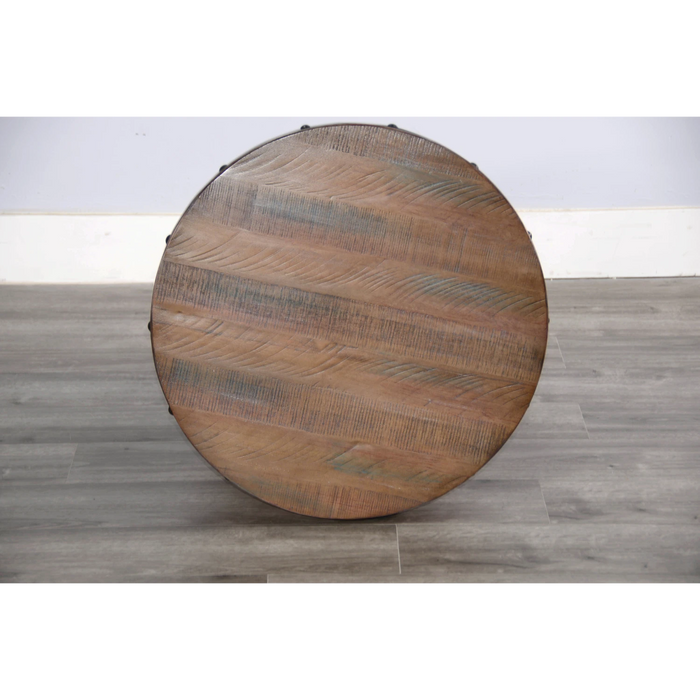 Sunny Designs End Table Antique Brown - Bed & Sofa Hub