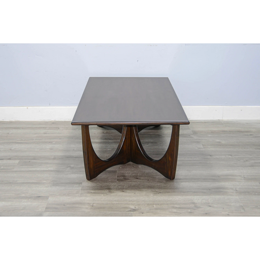 Sunny Designs Sinatra Rectangular Cocktail Table Coffee Bean - Bed & Sofa Hub