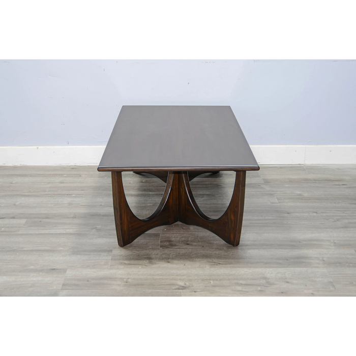 Sunny Designs Sinatra Rectangular Cocktail Table Coffee Bean - Bed & Sofa Hub