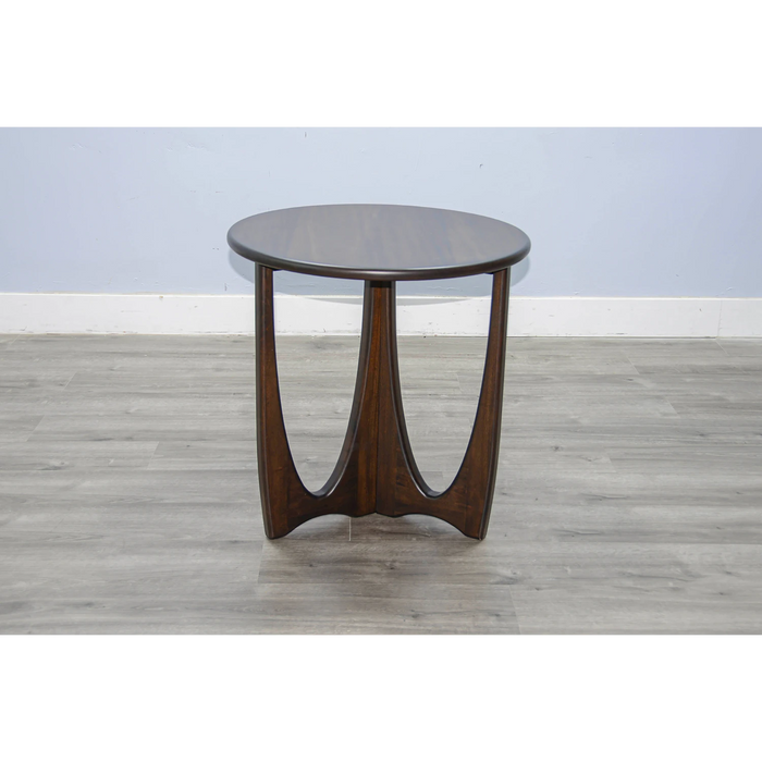 Sunny Designs Sinatra End Table Coffee Bean - Bed & Sofa Hub