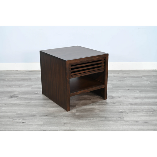 Sunny Designs End Table with Drawer Coffee Bean - Bed & Sofa Hub