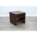 Sunny Designs End Table with Drawer Coffee Bean - Bed & Sofa Hub