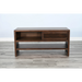 Sunny Designs Sofa Table with Sliding Door Coffee Bean - Bed & Sofa Hub