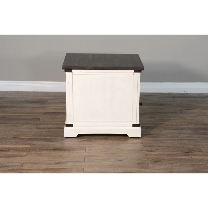 Sunny Designs Barn End Table French Country - Bed & Sofa Hub