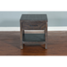 Sunny Designs Dundee End Table Kettle Black - Bed & Sofa Hub