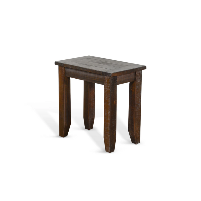 Sunny Designs Chair Side Table Tobacco Leaf - Bed & Sofa Hub