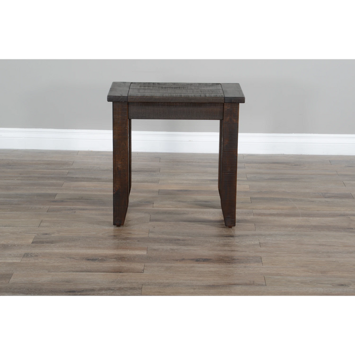 Sunny Designs Chair Side Table Tobacco Leaf - Bed & Sofa Hub