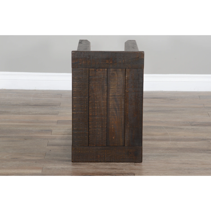 Sunny Designs Chair Side Table Tobacco Leaf - Bed & Sofa Hub