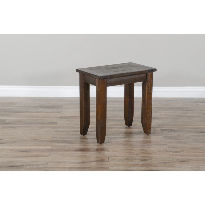 Sunny Designs Chair Side Table Tobacco Leaf - Bed & Sofa Hub