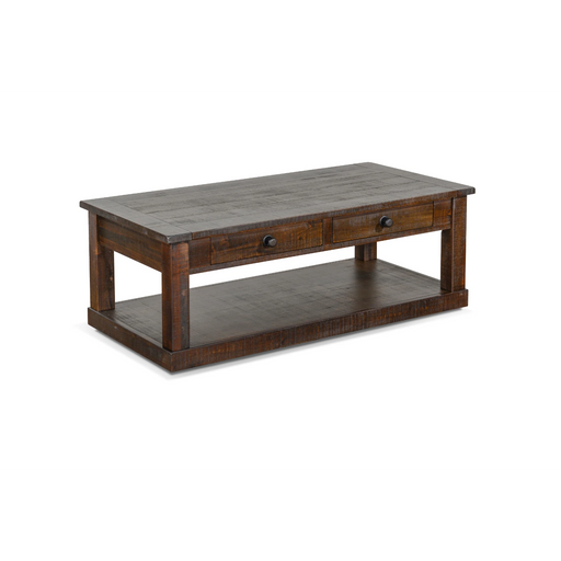 Sunny Designs Coffee Table with Casters Tobacco Leaf - Bed & Sofa Hub