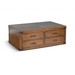 Sunny Designs Coffee Table with 4 Drawer & Caster Nature Walk - Bed & Sofa Hub